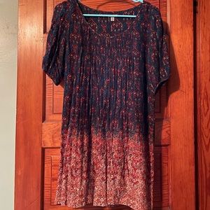 Unique patterned dress